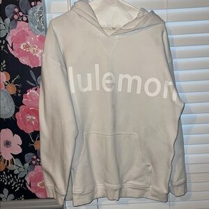 Lululemon Athletica White Hoodie